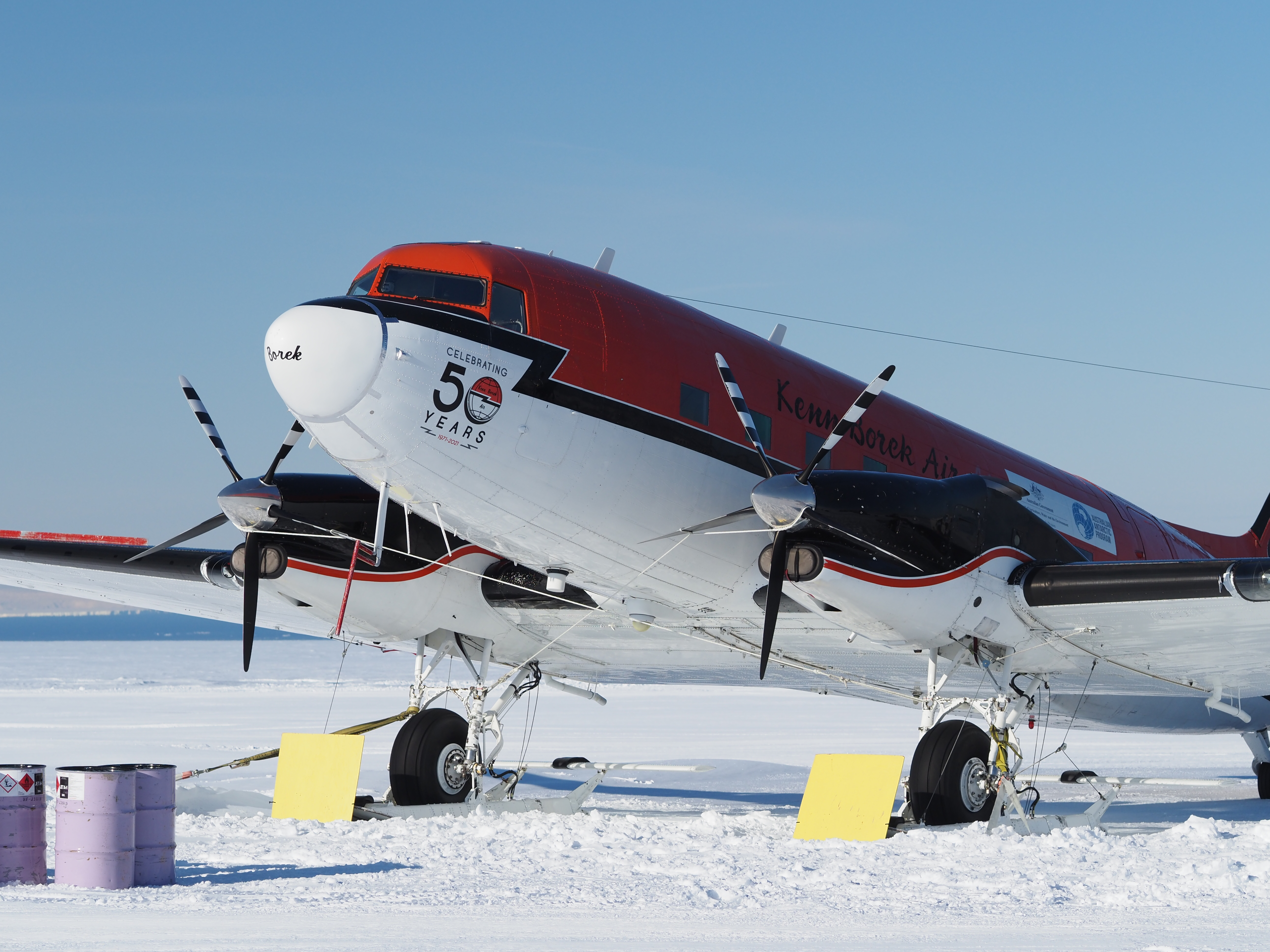 Icefield instrument in Antarctica 2021