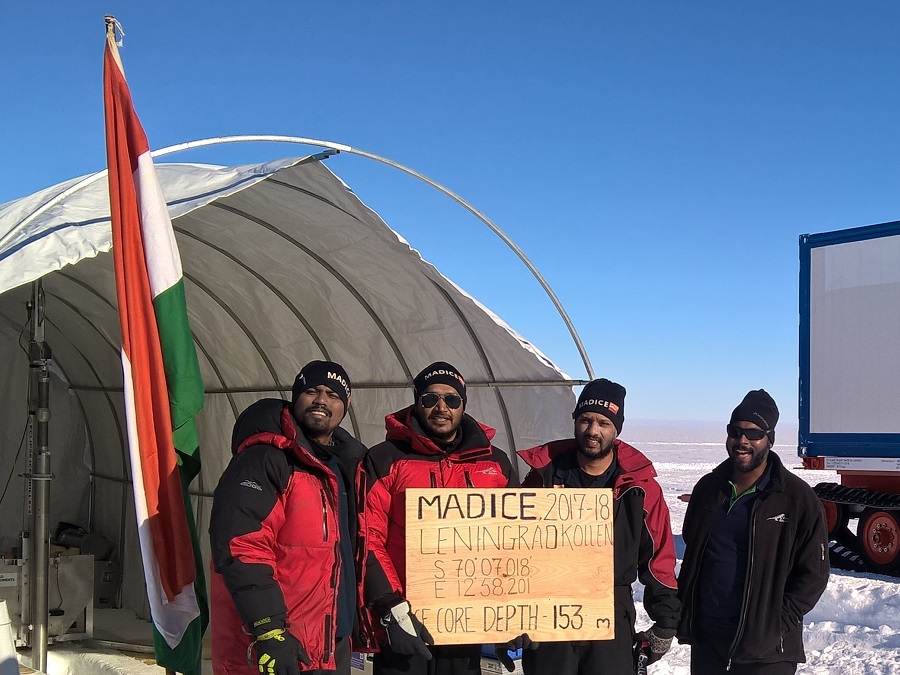 India project using ECLIPSE Ice Core Drill