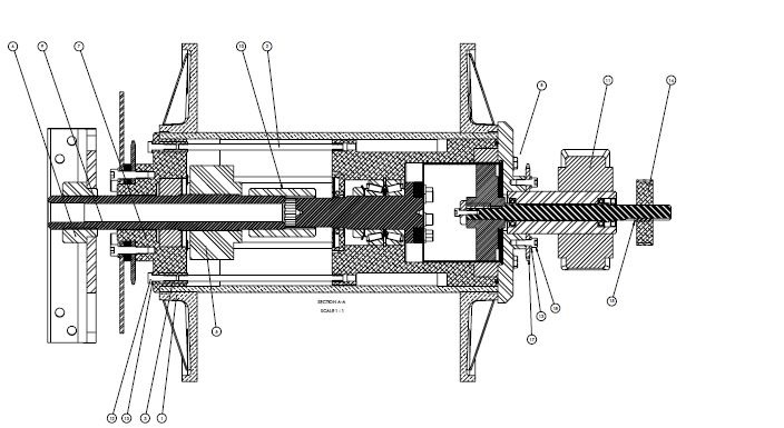 Drawings made in-house of a customised design