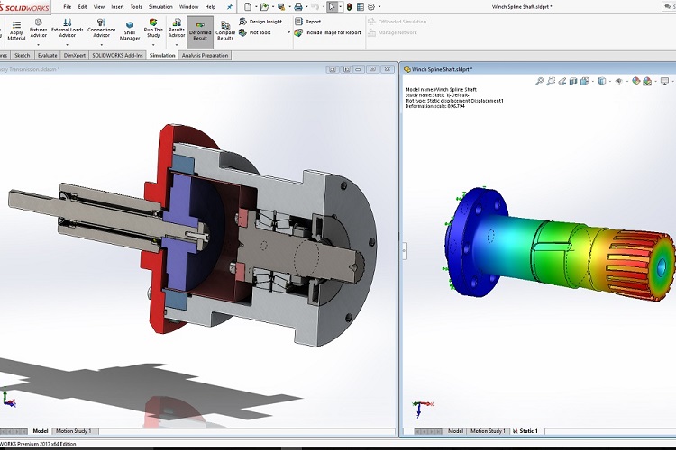 3D Model designed in Solidworks